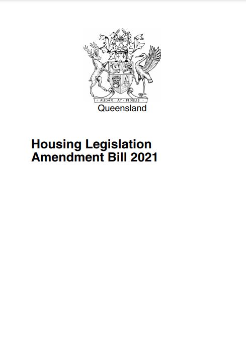 Housing Legislation Amendment Bill 2021